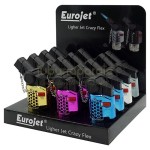 Bricheta cu un arzator EuroJet confectionata din plastic de calitate de diverse culori